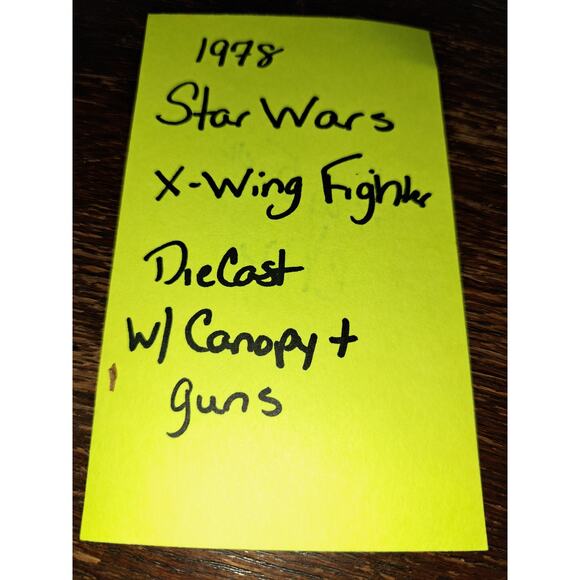 1978 Star Wars X-Wing Fighter - Picture 5 of 6